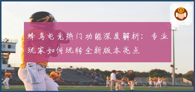 蜂鸟电竞热门功能深度解析：专业玩家如何玩转全新版本亮点