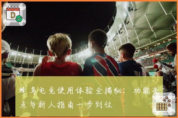 蜂鸟电竞使用体验全揭秘：功能亮点与新人指南一步到位
