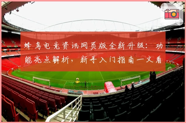 蜂鸟电竞资讯网页版全新升级：功能亮点解析，新手入门指南一文看懂